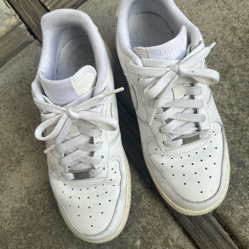 Nike White Low-Top Sneakers